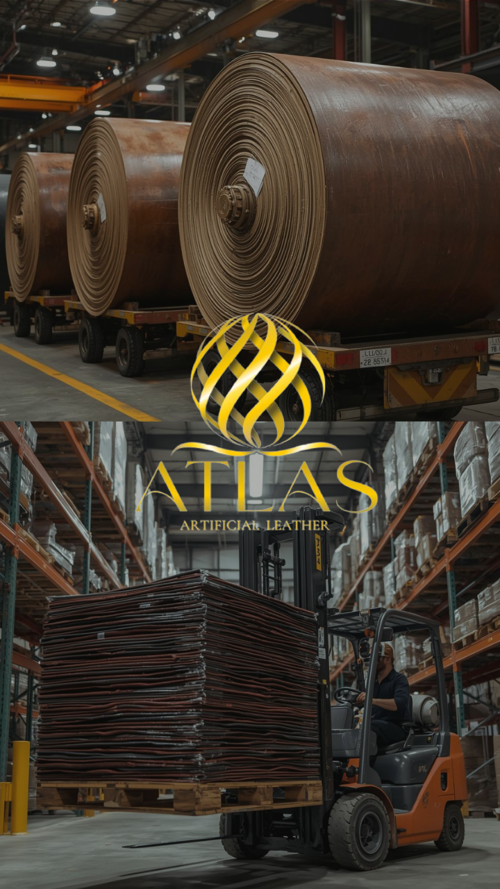 Durable synthetic leather for industrial use